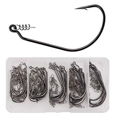 Twistlock fishing hooks size 2/0 in a box