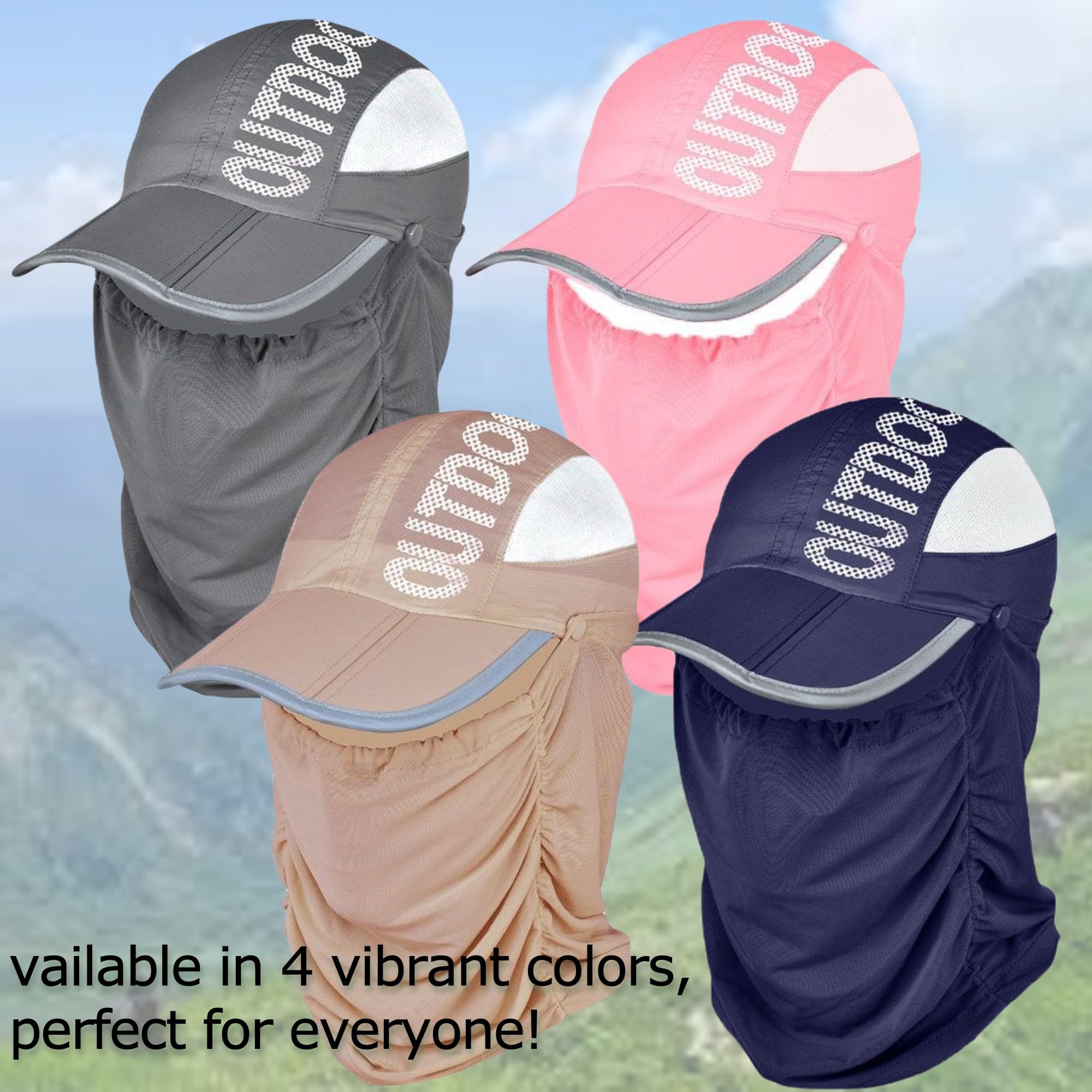 Two KAT quick-dry polyester fabric keeps you cool during active days outside.