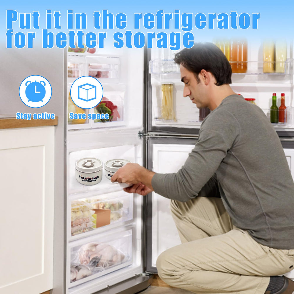 Two-pack bait storage containers for worms and nightcrawlers