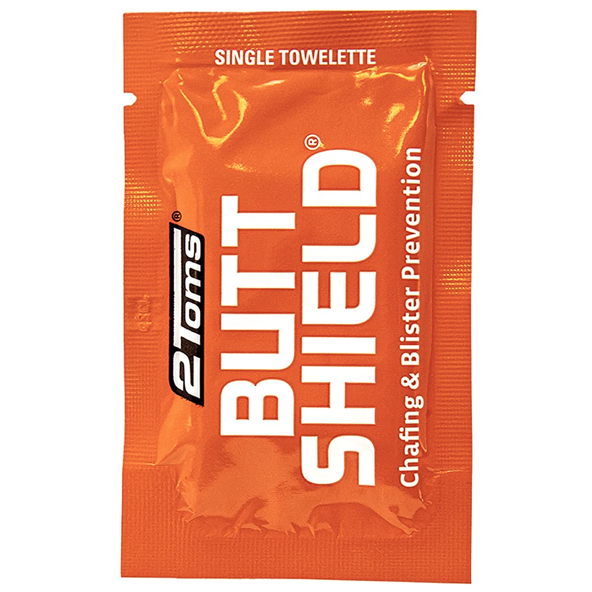 2Toms ButtShield application close-up shows smooth, invisible protection.