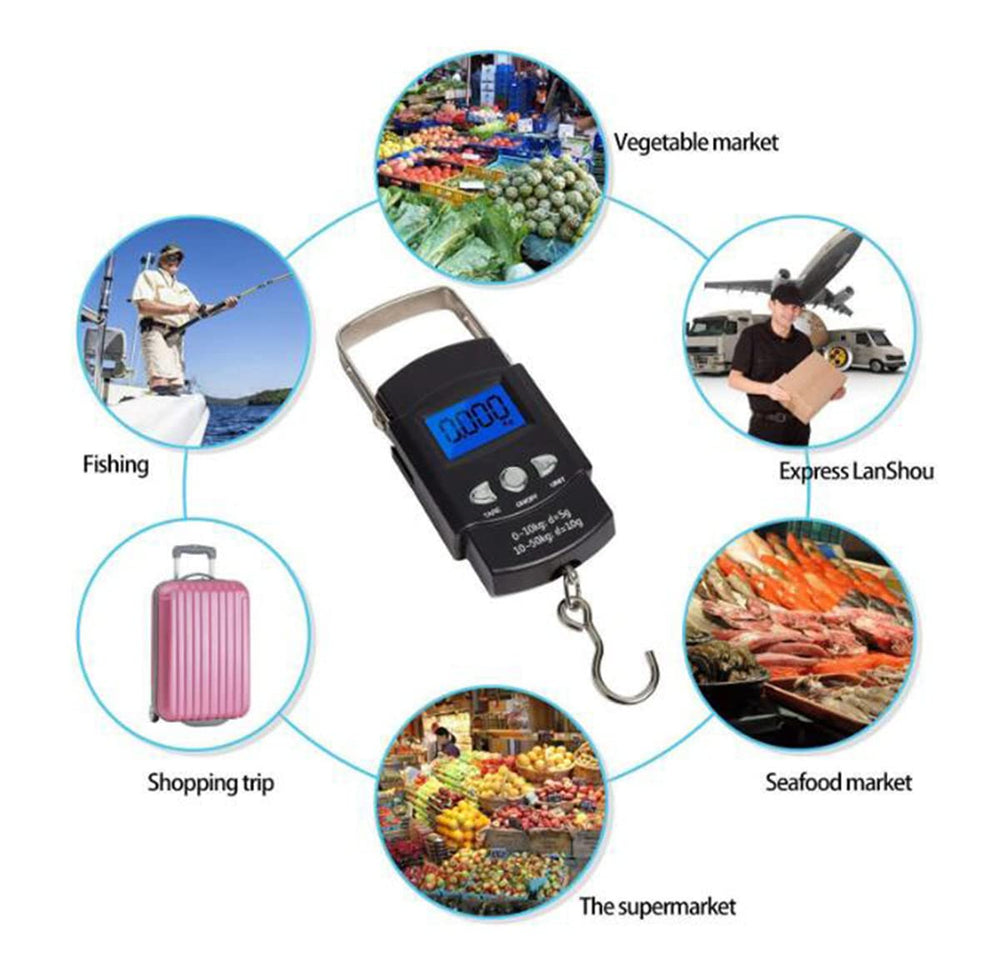 Batteries included for TXY fish scale: 2 AAA batteries