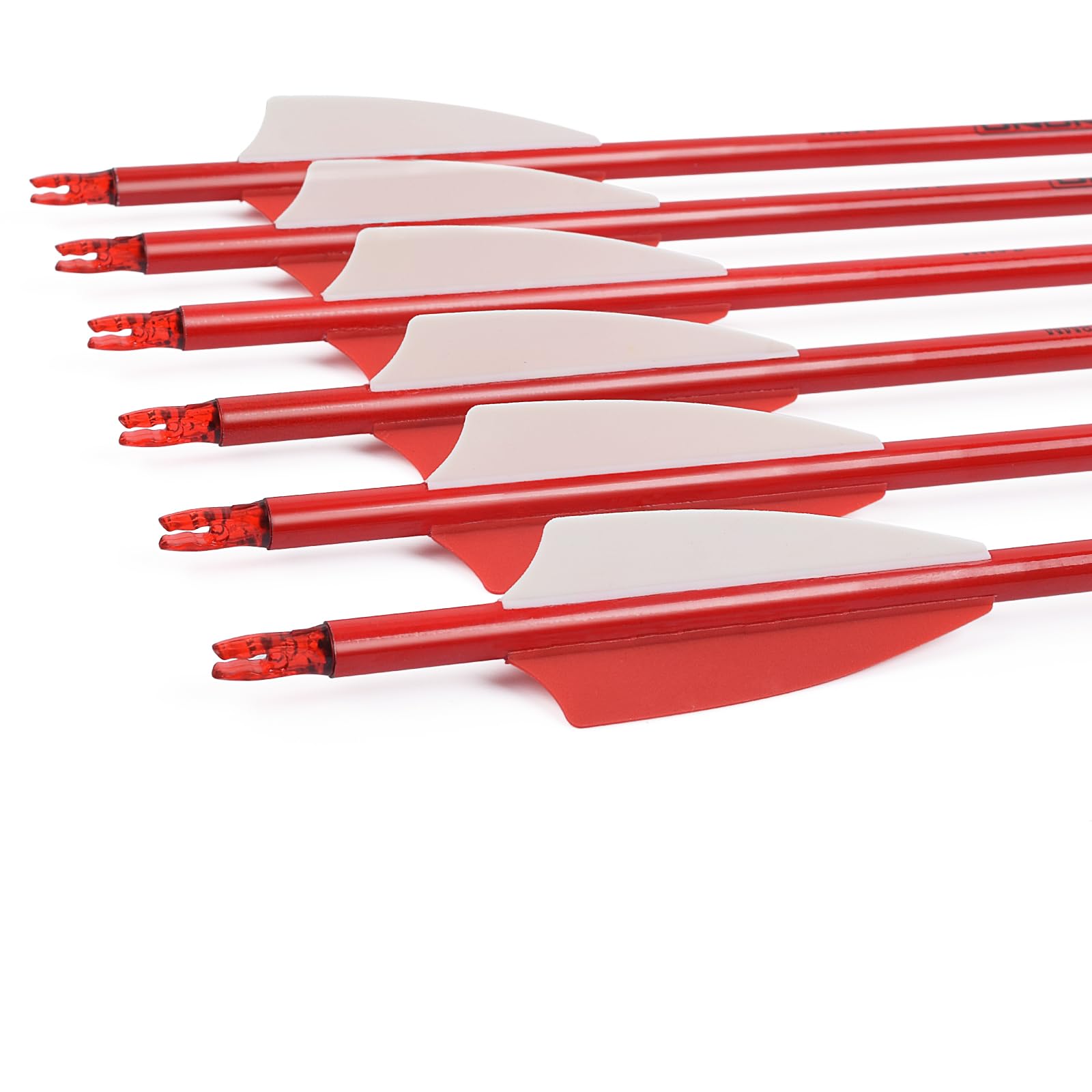 TY Archery carbon arrow 24in adjustable nock for bow compatibility and tuning.