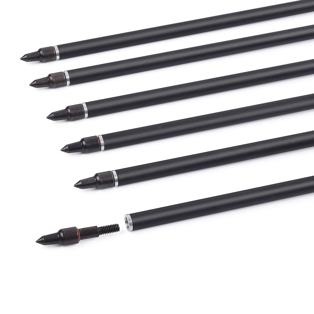 TY Archery carbon arrow 24in removable tip lets you swap tips in the field.