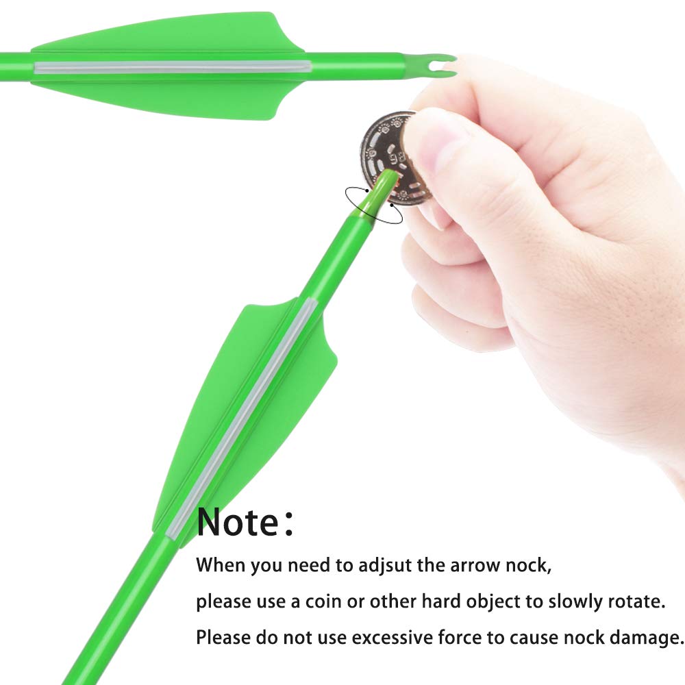 TY Archery carbon arrow 26in adjustable nock offers easy bow compatibility tweaks.