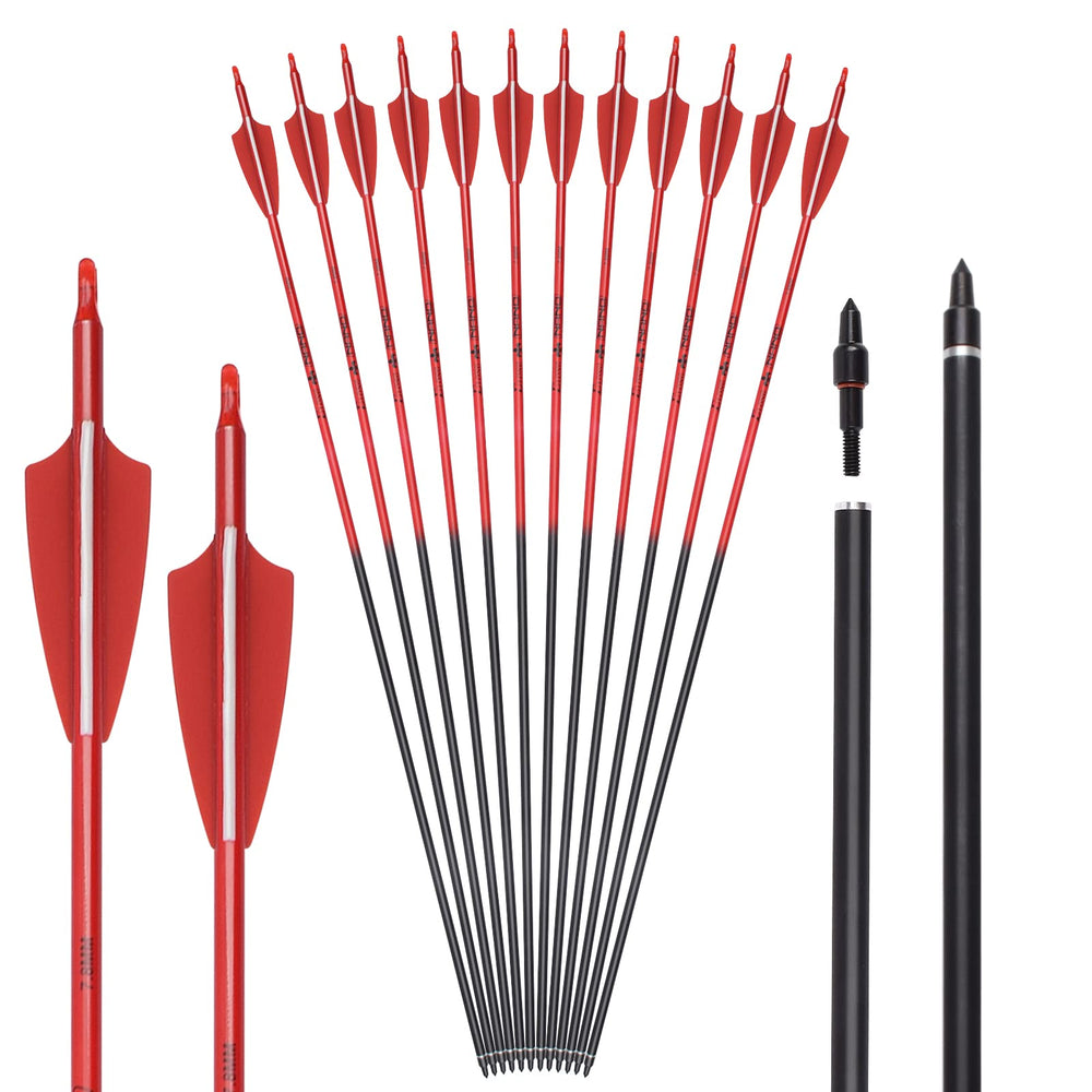 TY Archery carbon arrow 28in shaft for precise practice and easy target recovery