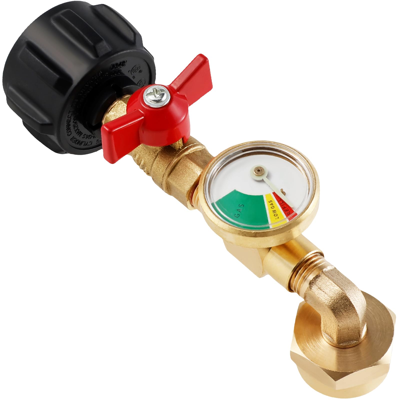 TYBXJUN three-color pressure gauge aids safe readings