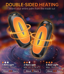Tydse 2-pack portable hand warmers fit in pockets for quick warmth.