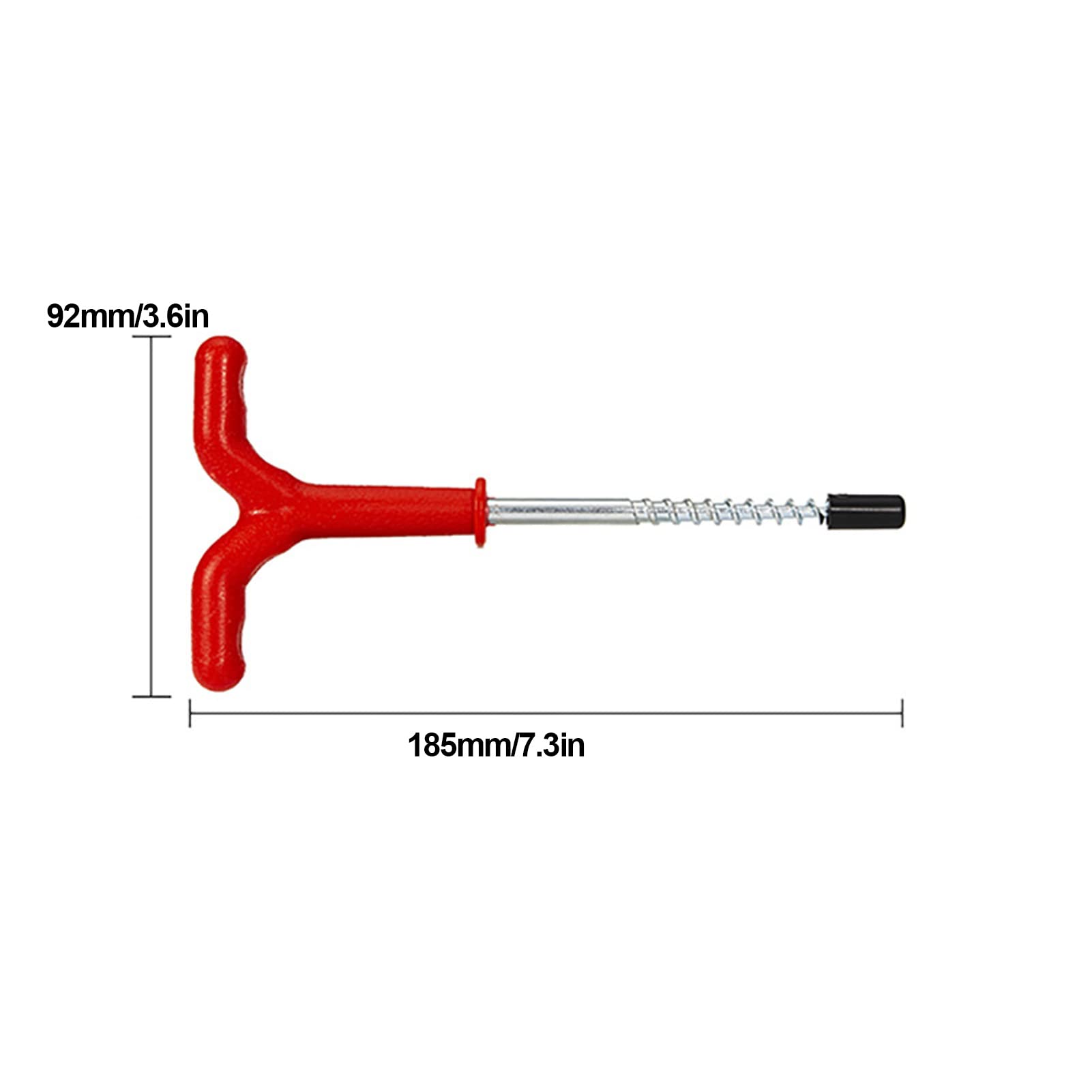 Tyenaza ground anchor stand closeup highlights thick engagement with hard ground.