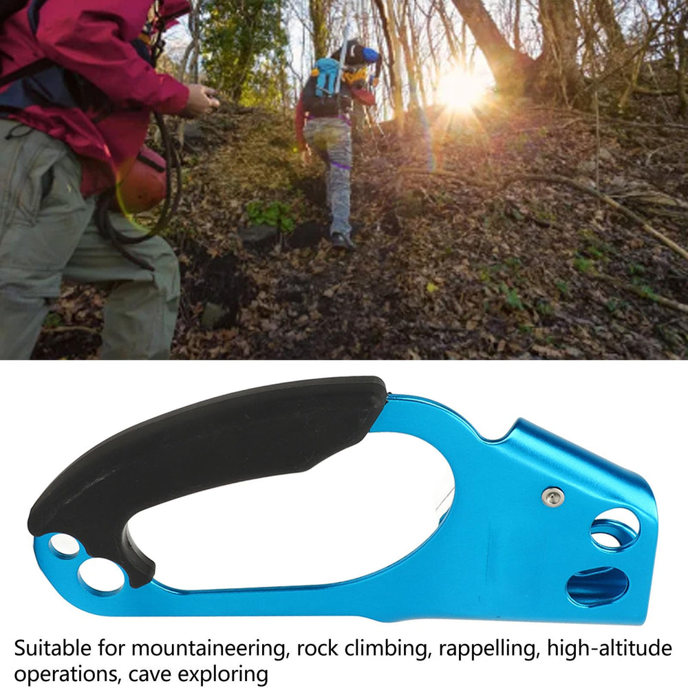 Tyenaza Hand Ascender cam closeup emphasizing wearproof rustproof mechanism