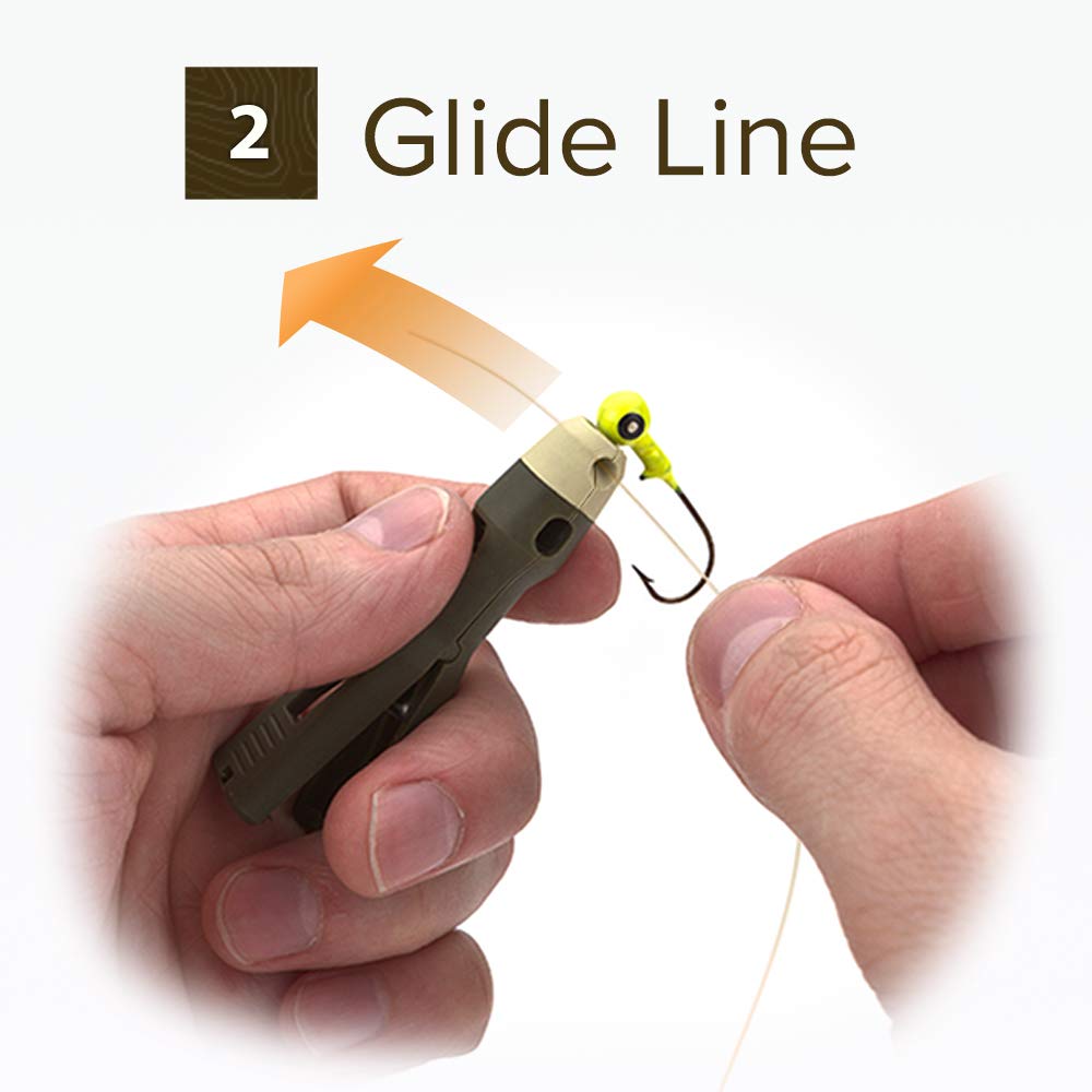 TYEPRO Fly & Ice tool built-in-clipper clips line quickly during tying
