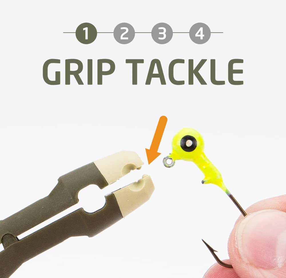 TYEPRO tool used to tie fishing lines quickly