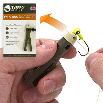 Compact TYEPRO tool fits in tackle box for on-the-go fishing