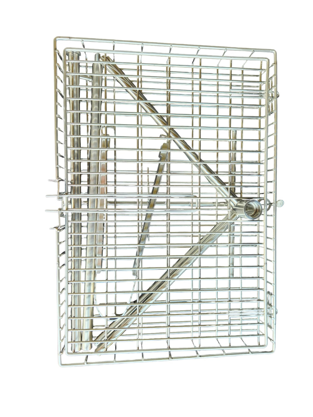 Tyrux 304 stainless closeup highlighting durable construction