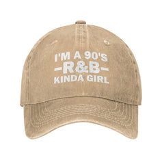 Tywonmy 90s R&B Kinda Girl hat front view for casual daily wear