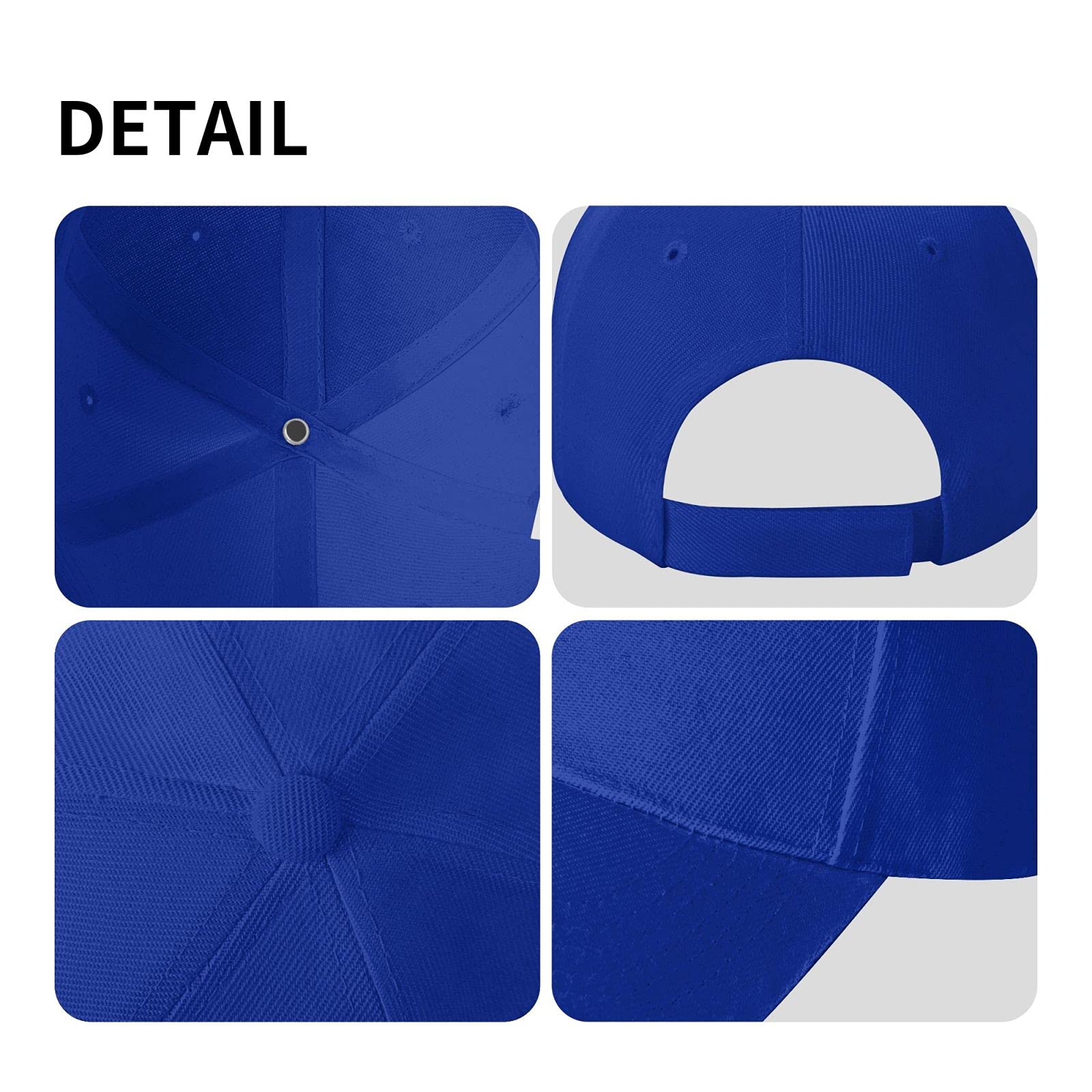 Tywonmy cap blue suitable for outdoor activities and daily wear.