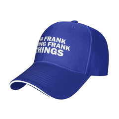 Tywonmy I'm Frank cap blue side profile for versatile styling.
