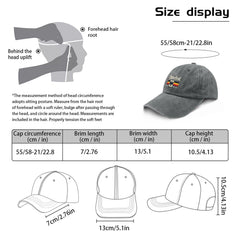 Tywonmy Oktoberfest Eagle Flag Hat back view shows easy size adjustment with buckle