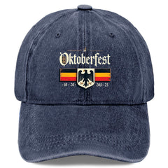 Tywonmy Oktoberfest eagle flag hat in navy for casual daily wear.