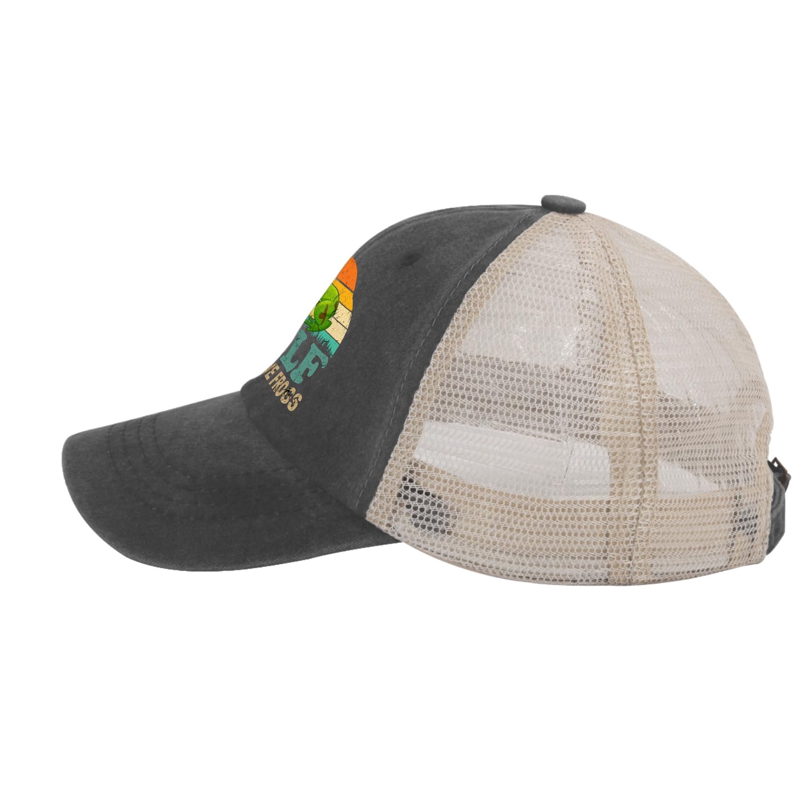Tywonmy vintage denim mesh cap with durable construction.