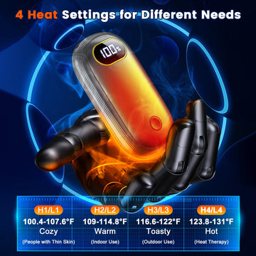 U UZOPI compact aluminum body fits comfortably in your palm.