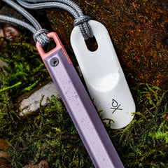 Uberleben Hexapro fire starter hexagon profile highlighting grip and efficiency.
