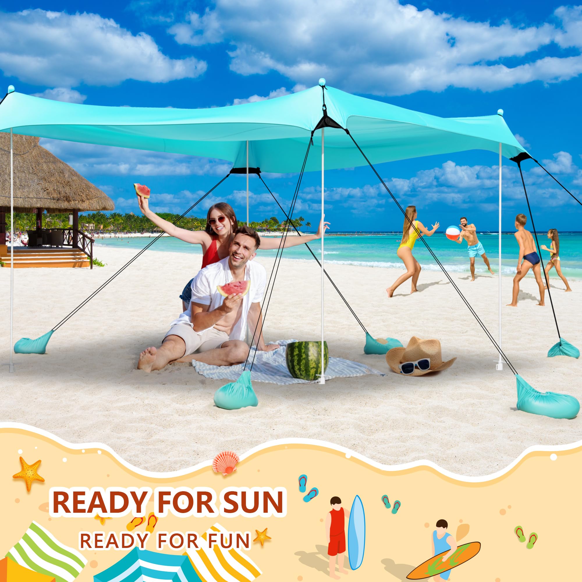 Uboway UPF50 sun protection reduces UV exposure during outdoor activities.