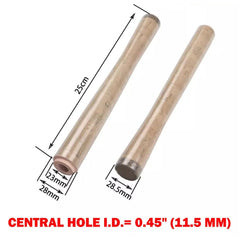 UCCKEYI cork handle with central hole 0.45 inches fits standard rod assemblies