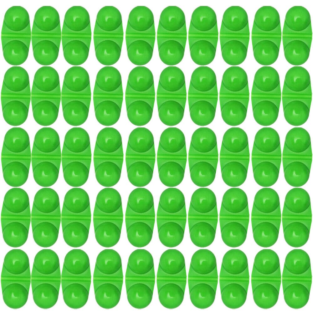 UCCKEYI double rattle balls in green pack enhance underwater signals for catfish.