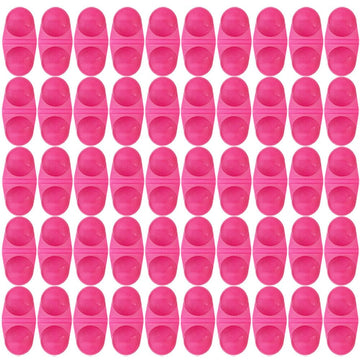 UCCKEYI double rattle balls pink finish boosting lure visibility