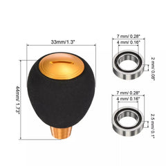 UCCKEYI reel handle with bearings for smooth rotation