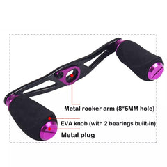 UCCKEYI four-ball-bearing assembly ensures smooth reel action.