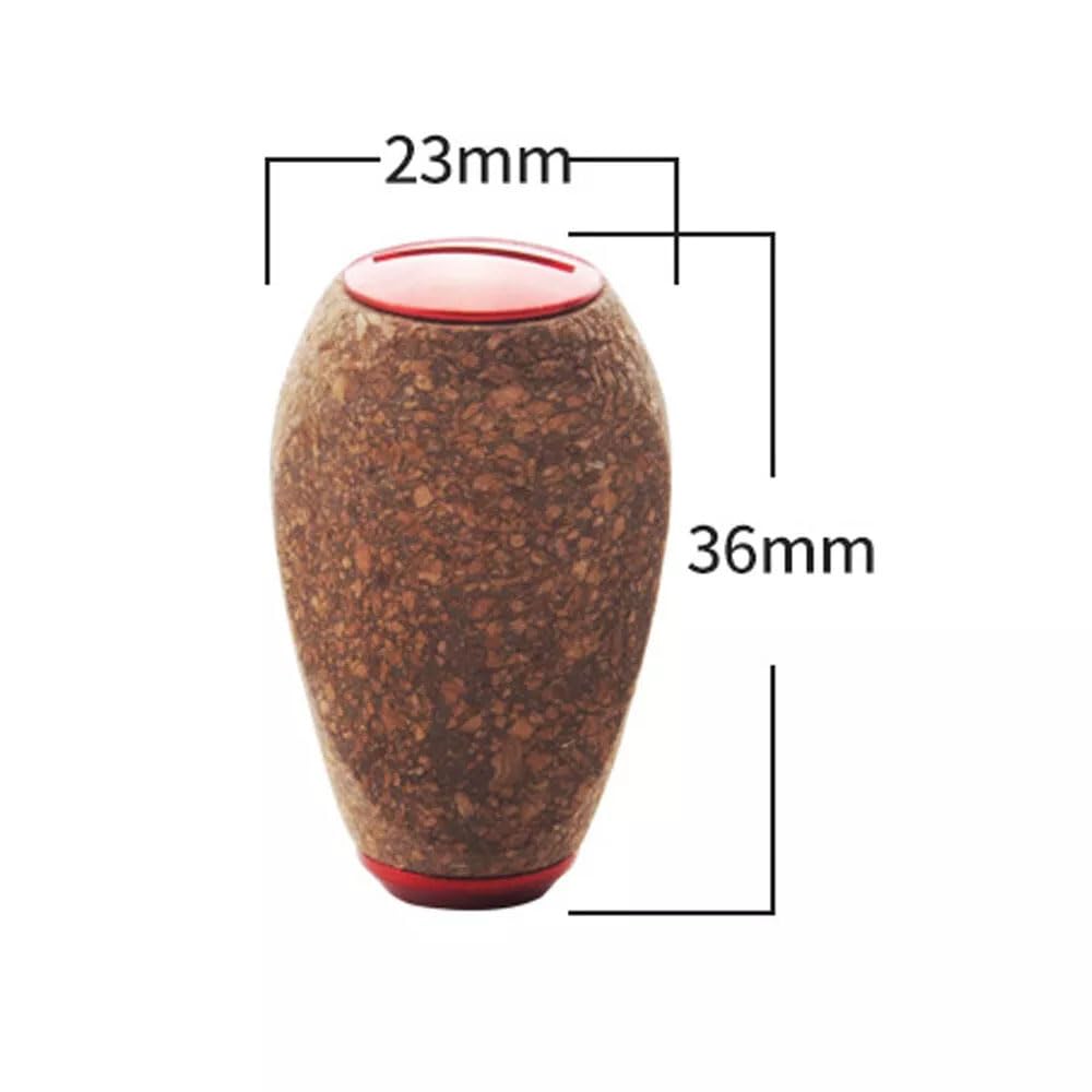 UCCKEYI black knob closeup offers anti-slip control in wet conditions.