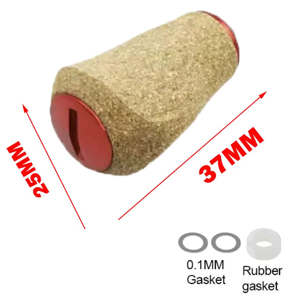 UCCKEYI soft rubber knob closeup shows comfortable grip