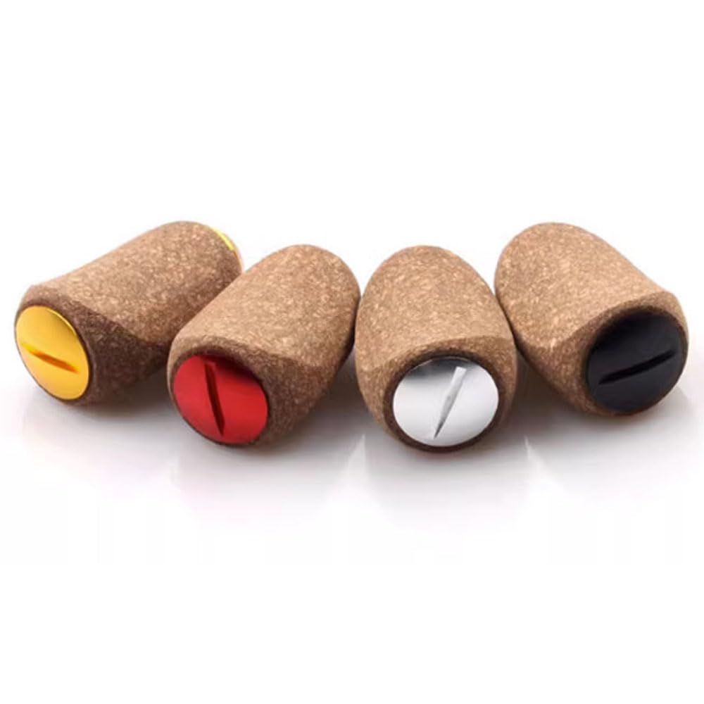 UCCKEYI soft rubber knob material closeup highlights comfortable grip.