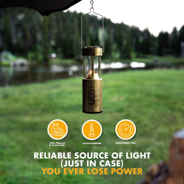 UCO beeswax provides a pleasant aroma without overpowering scents.