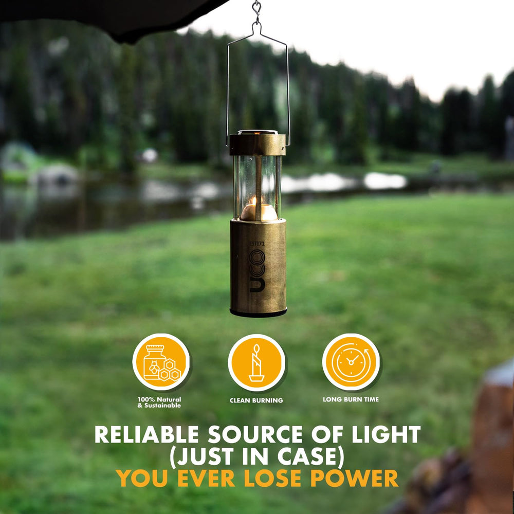 UCO beeswax provides a pleasant aroma without overpowering scents.