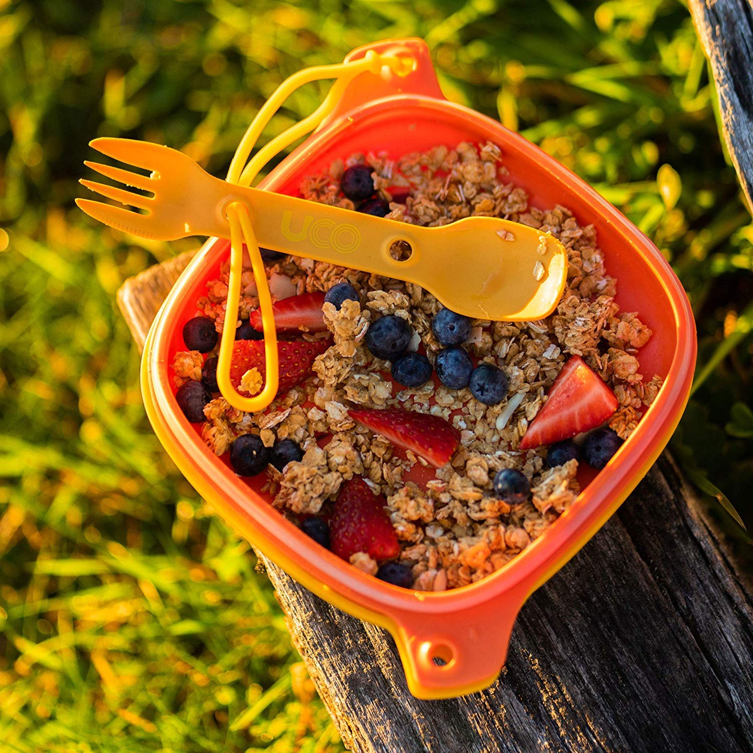 UCO mess kit BPA-free and dishwasher- and microwave-safe for easy cleanup