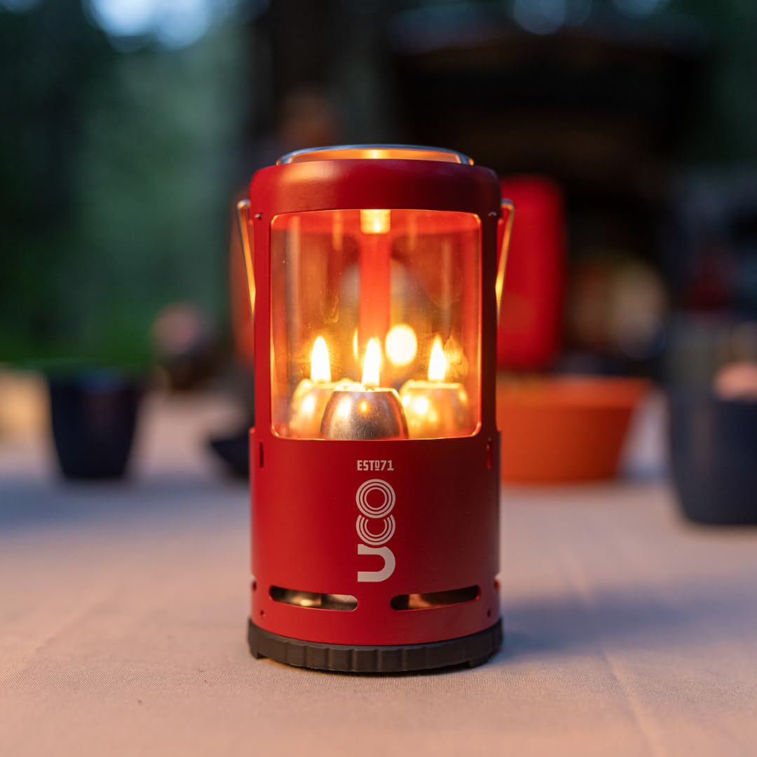 UCO Candlelier carrying handle, easy transport for camping.