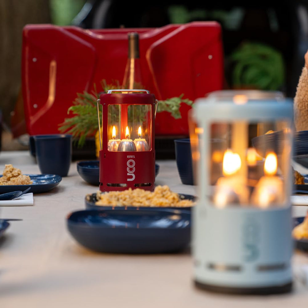 Reliable option for camping and emergency lighting with the Candlelier.