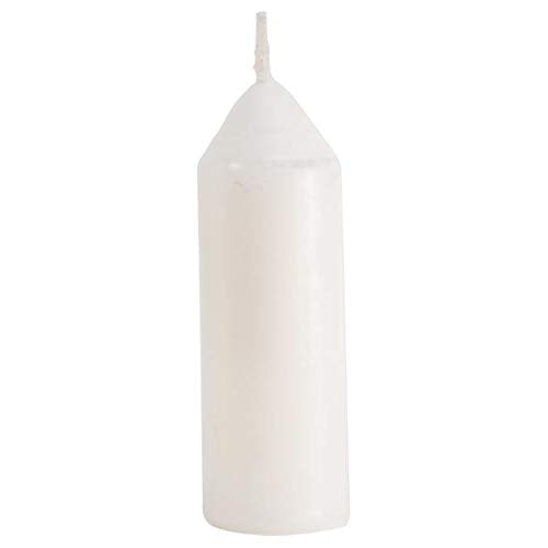 UCO Candles 3pk burning in lantern with steady flame and minimal dripping.