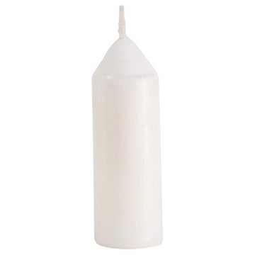 UCO Candles 3pk burning in lantern with steady flame and minimal dripping.