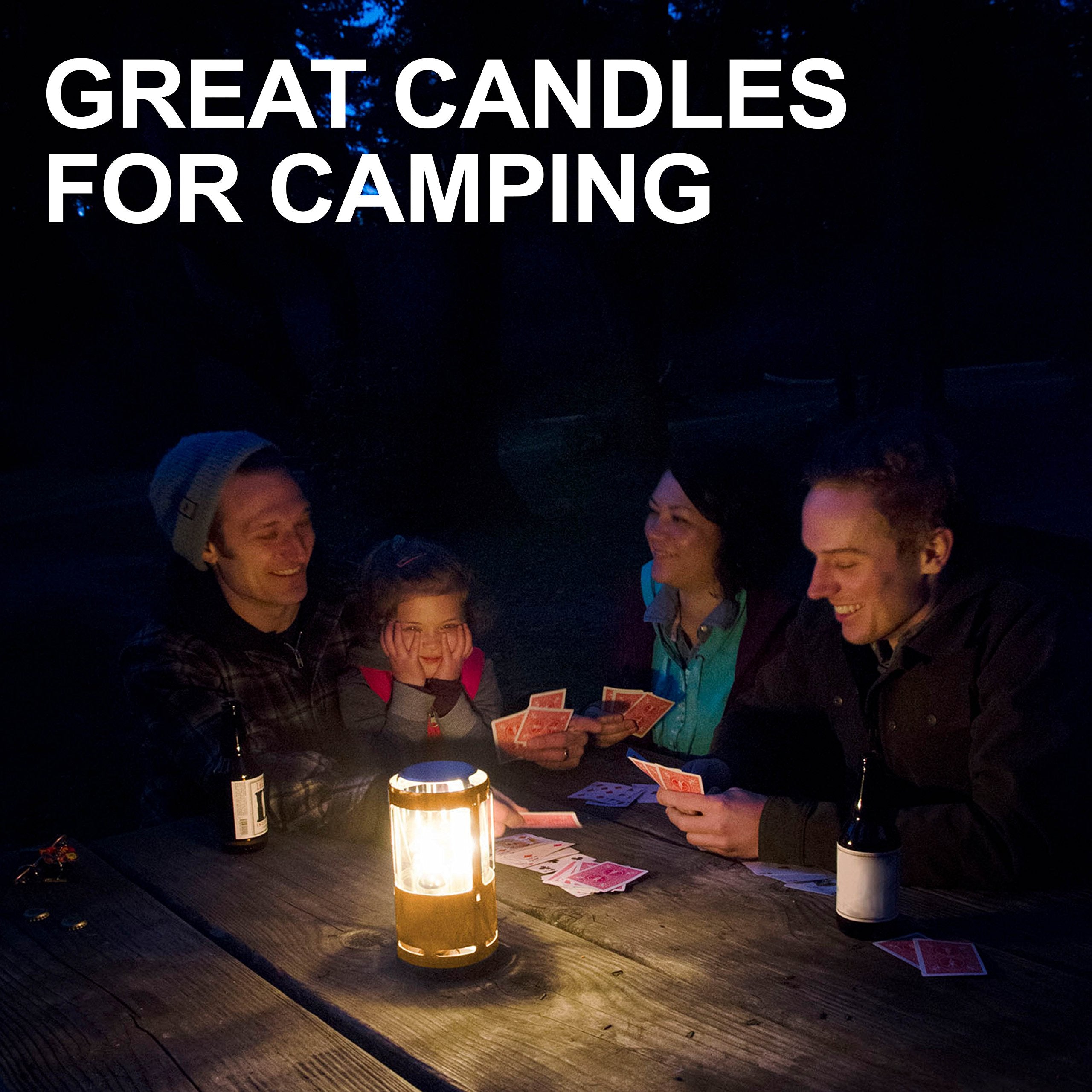 UCO beeswax candles offer minimal smoke and a honey aroma
