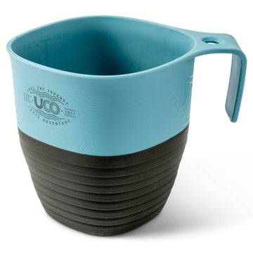 UCO collapsible camp cup collapsed for compact storage