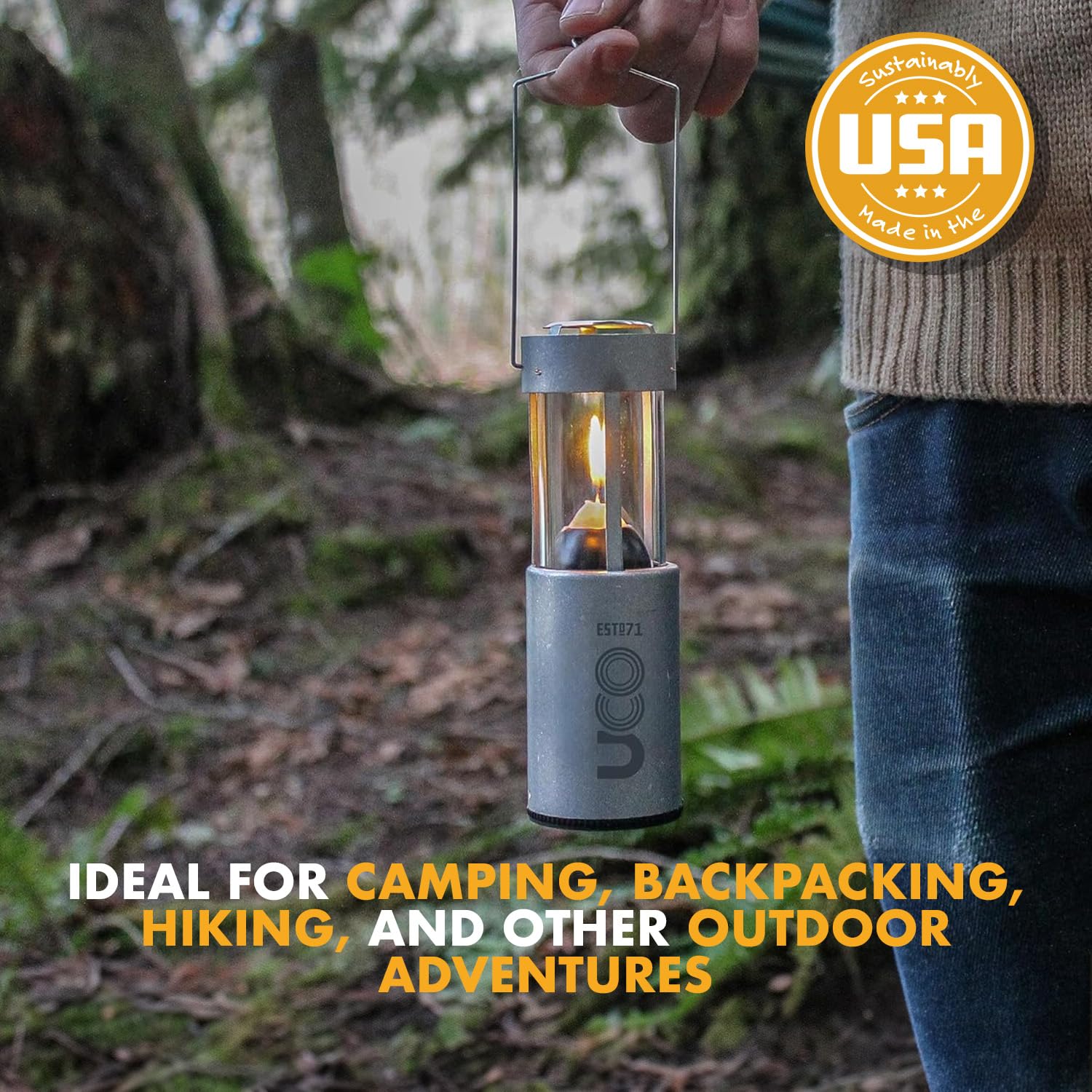 UCO emergency candles deliver reliable light during outages