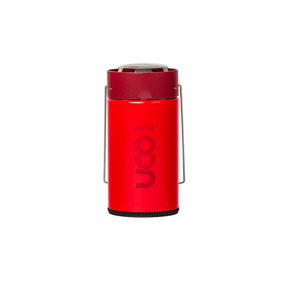 UCO Original Candle Lantern 6.5-inch footprint fits backpack pockets and car camping kits.