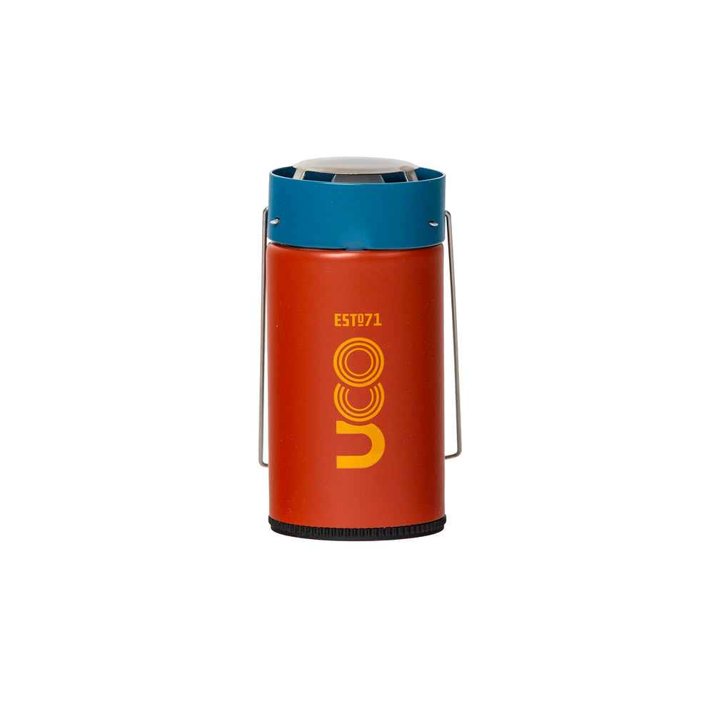 UCO Original Candle Lantern Terra-Firma in powder-coated finish adds rugged outdoor style.