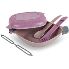 UCO Recycled ECO airtight-seal demonstrates space-saving lunch on the trail