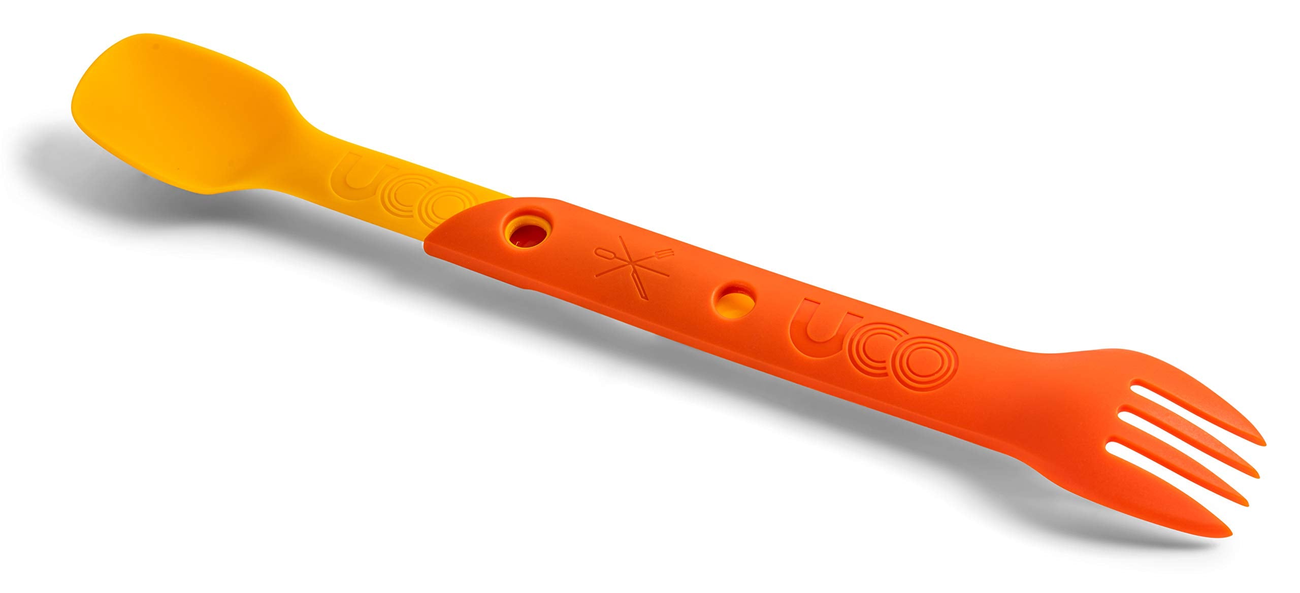 Ergonomic UCO Switch Spork design supports comfortable meals during hikes and camps.