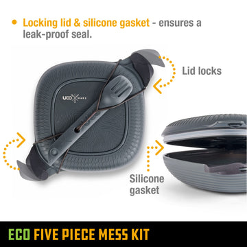 UCO Switch Spork spoon highlights ergonomic design for easy scooping on trails