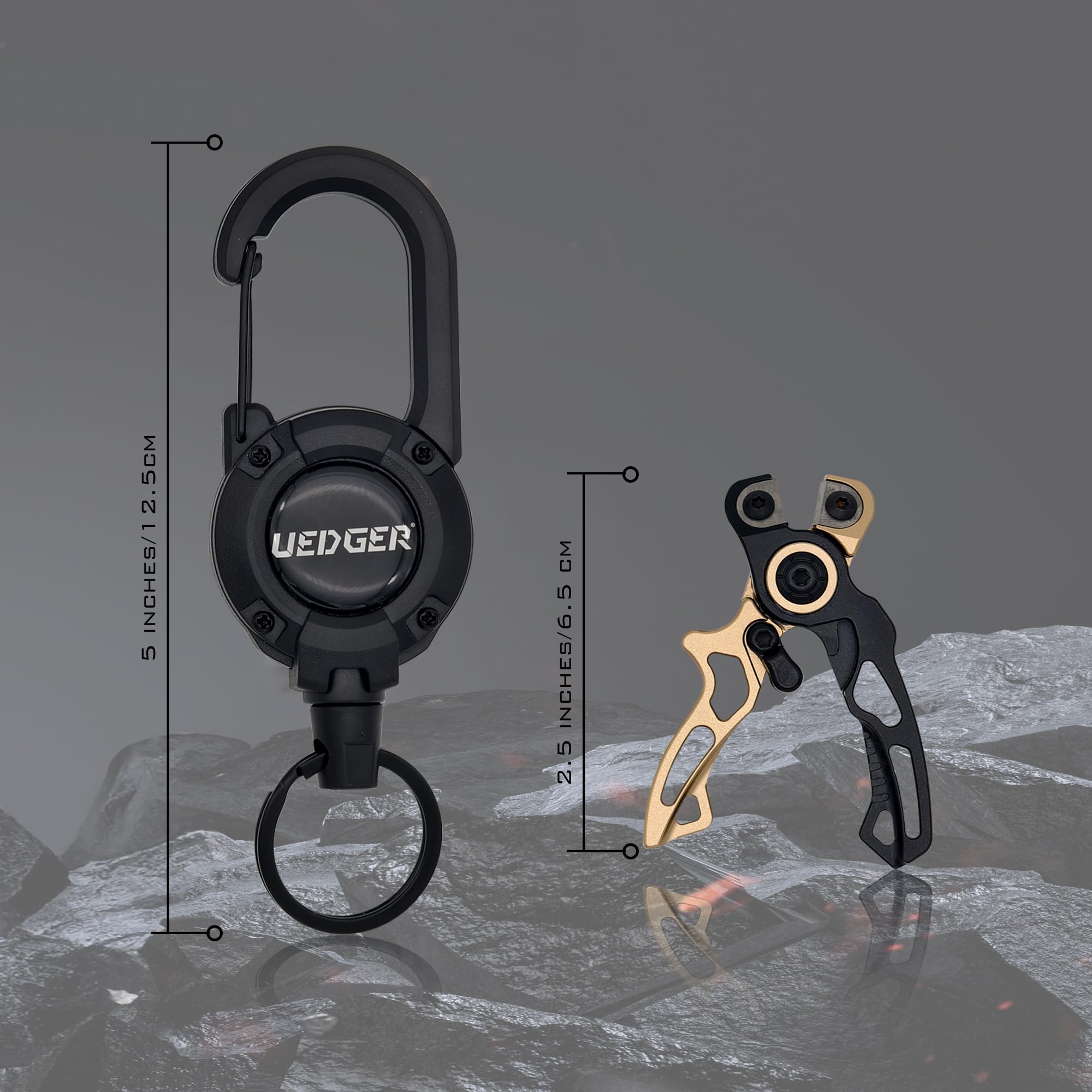 Saltwater and freshwater ready fishing line cutter